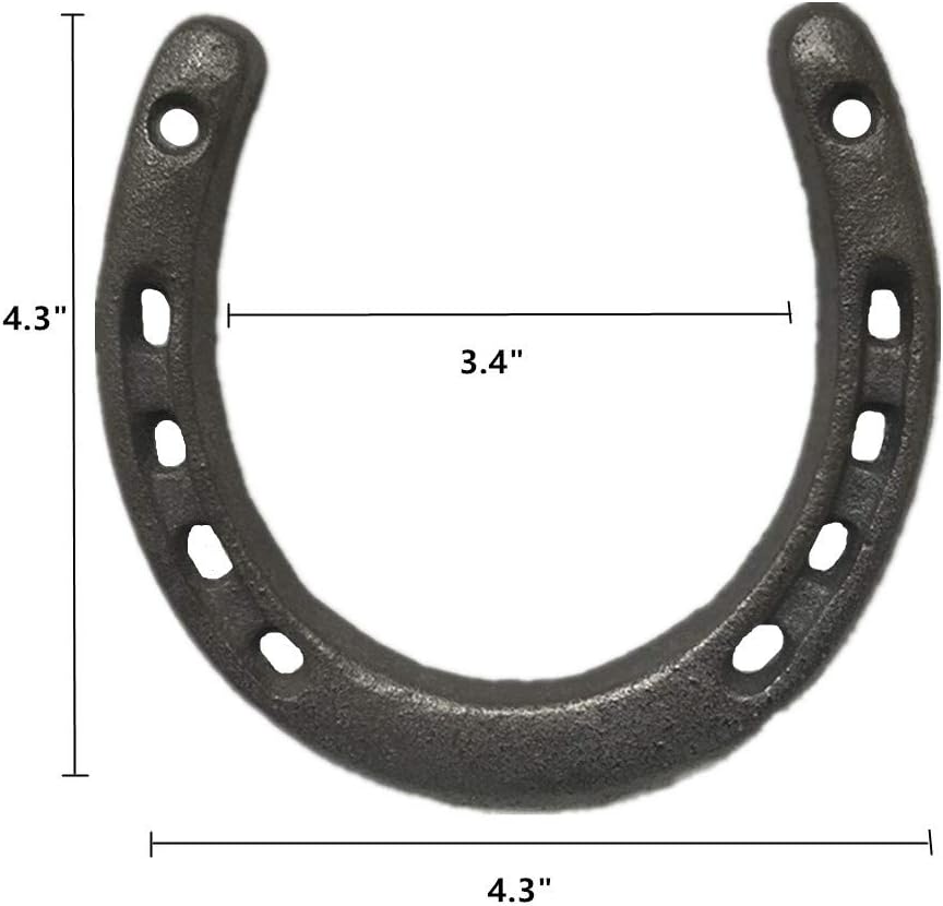 FJUN Cast Iron Horseshoe