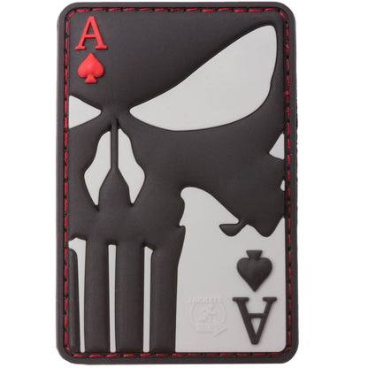 JTG 3D Patch Punisher Ace of Spades full color