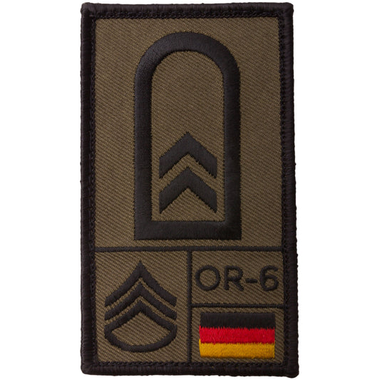 Rank Patch Oberfeldwebel/SSG/OR-6