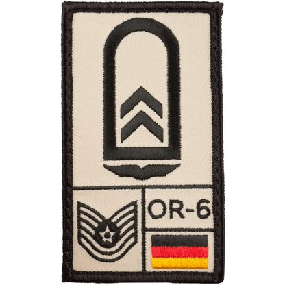 Rank Patch Oberfeldwebel Luftwaffe