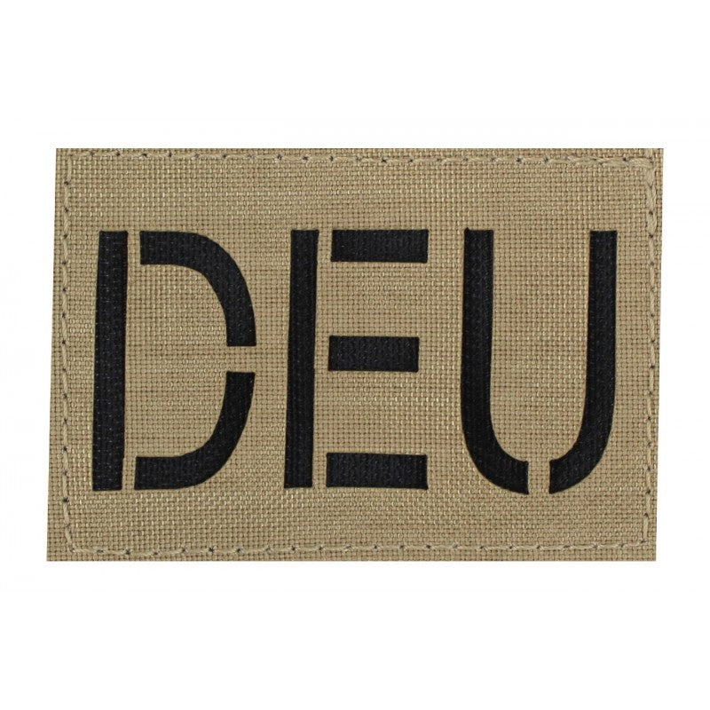 Patch DEU Large stone gray/