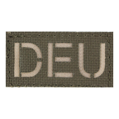 Patch DEU Small stone gray/