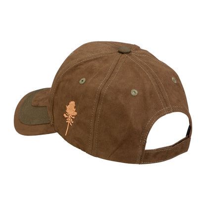 Cap 2-Color suede  /mossgreen