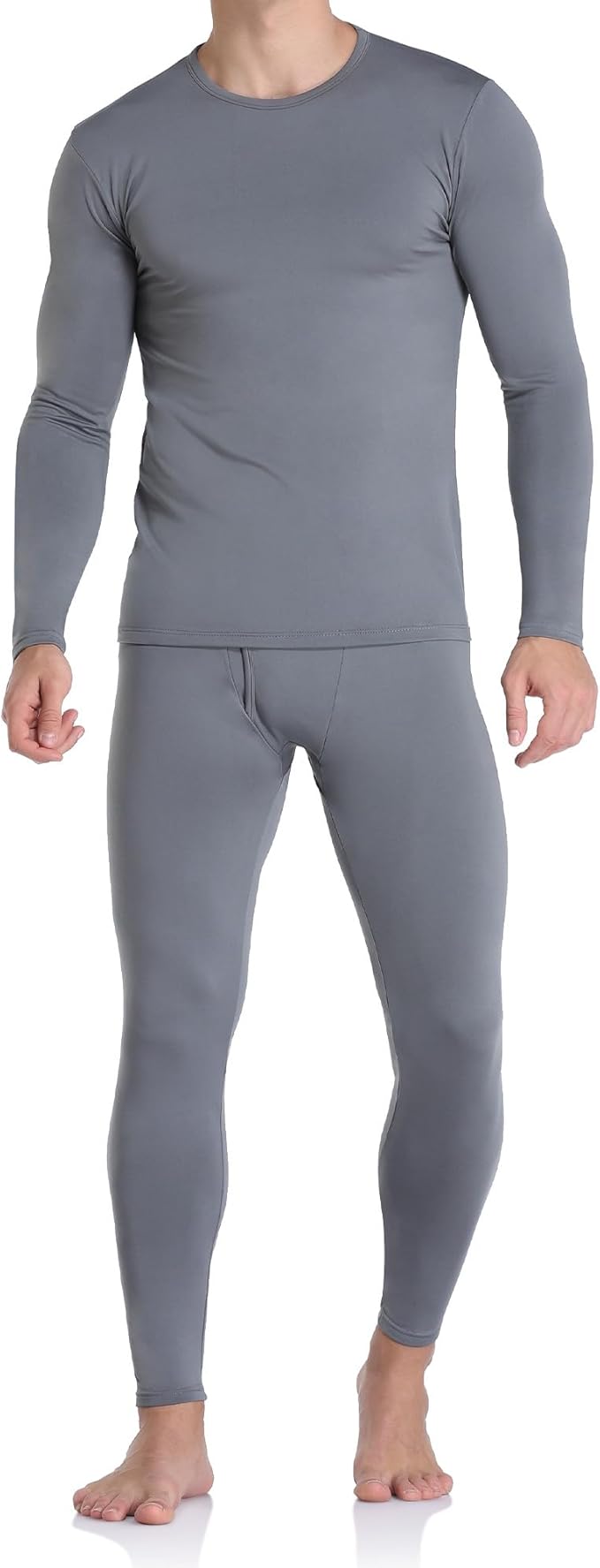 FJUN Thermal Base Layer Set Thermal Underwear Comfortable and Breathable