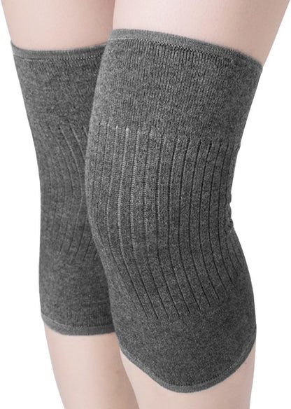 FJUN Men's and women's cashmere knee support leg warmer winter