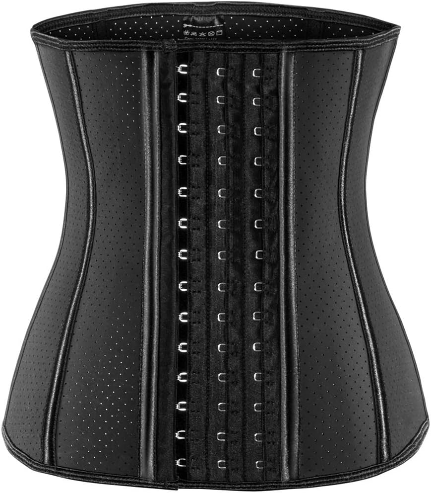 FJUN Waist Shaper Waist Trainer with Steel Bone Extender