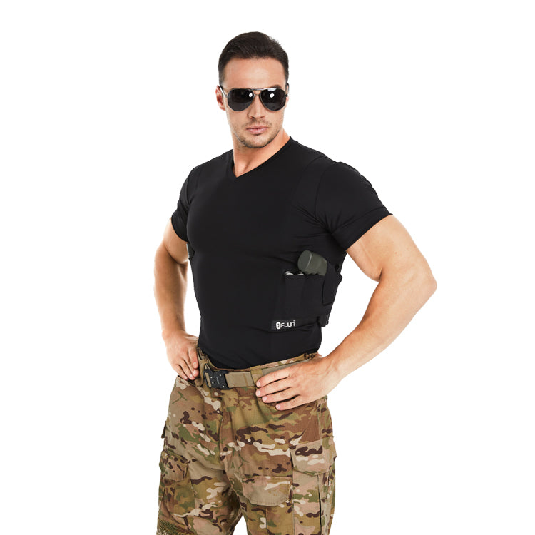 Men‘s V-Neck Holster Shirt