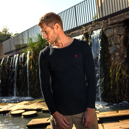 FJUN Sweatshirt Classic with boat neckline
