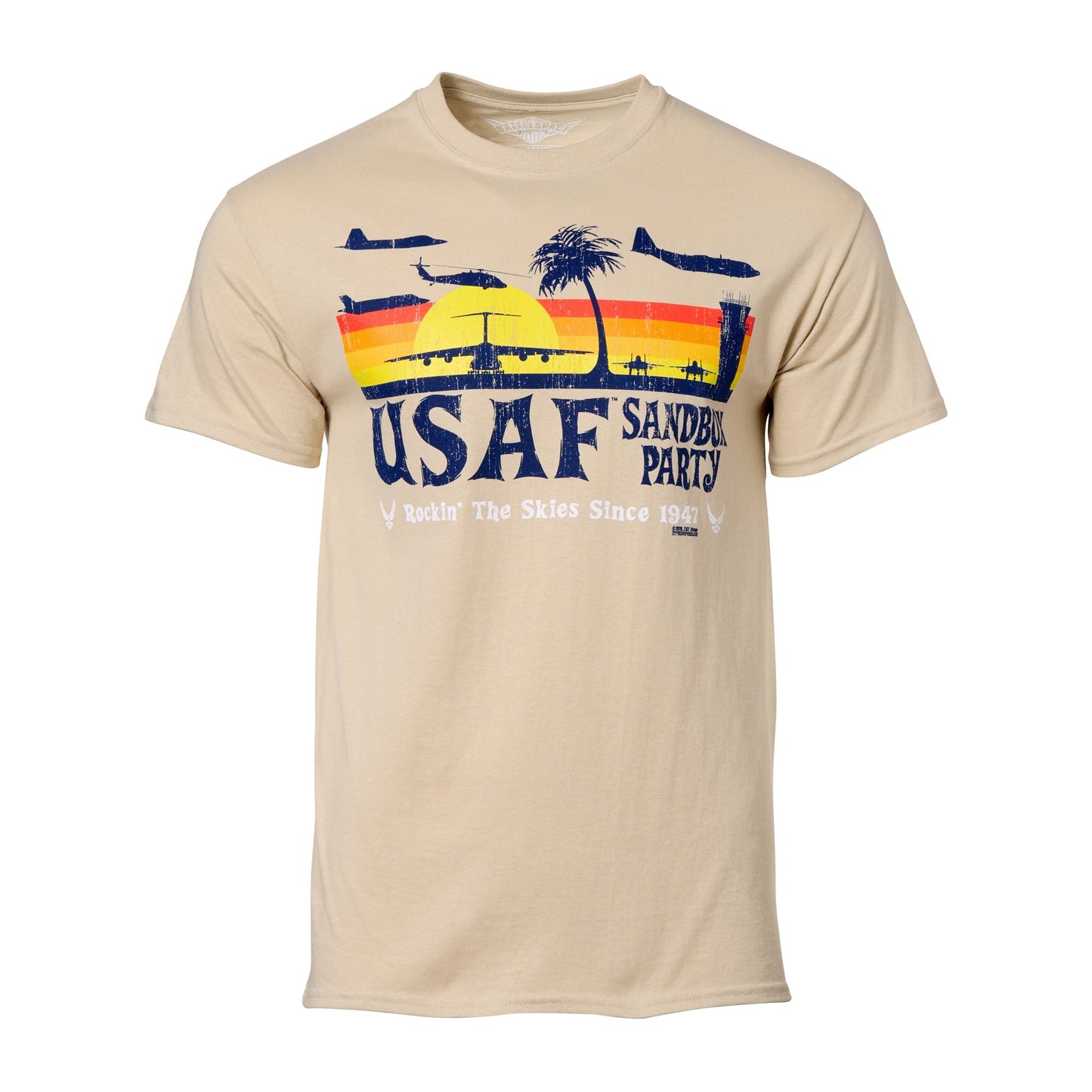 T-Shirt USAF Sandbox Party sand