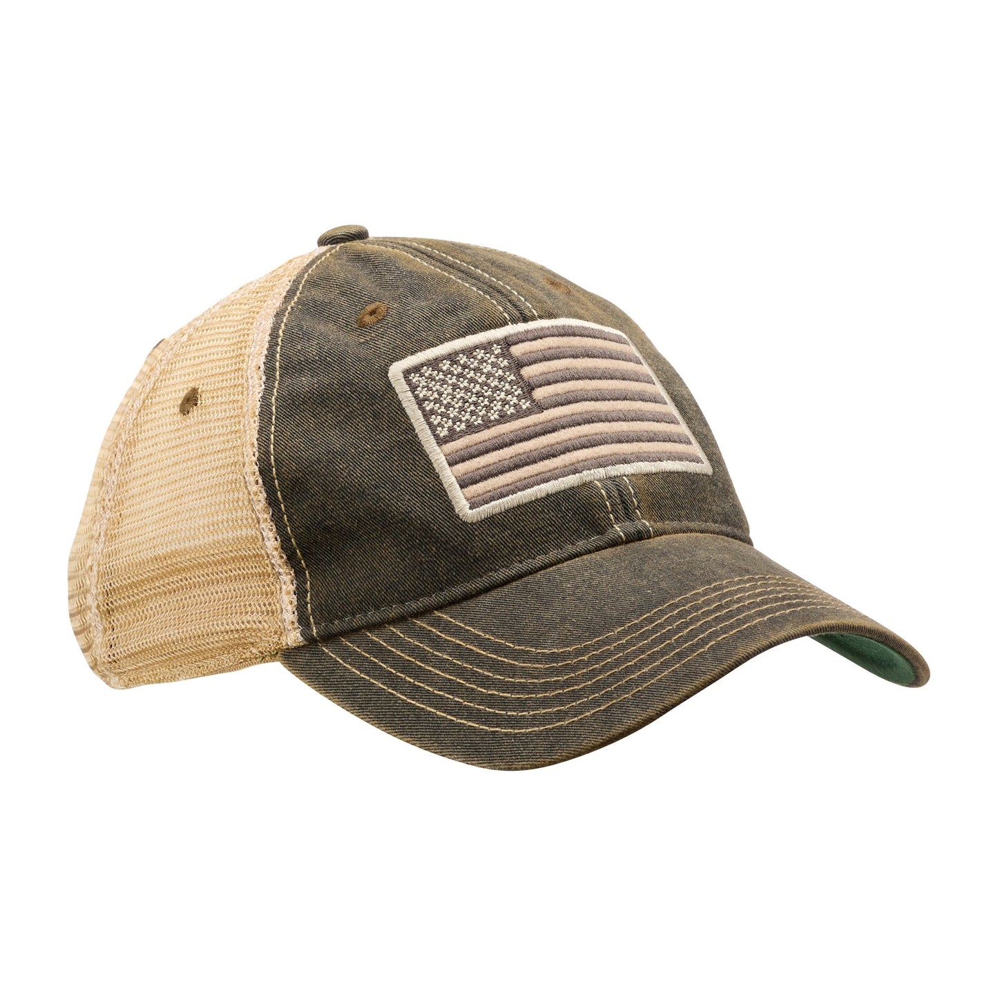 Cap Tactical US Flag Vintage Trucker Hat