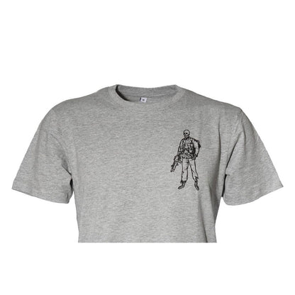 T-Shirt Apocalypse Now Last Man Standing Edition gray