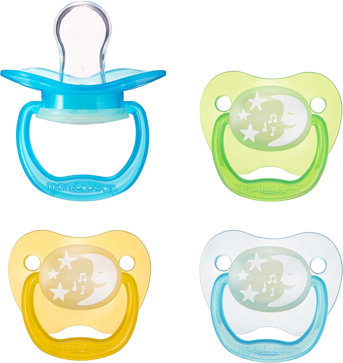 FJUN Glow-in-the-Dark Baby Pacifier