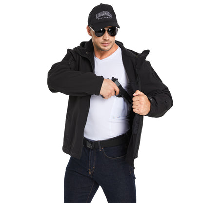 Men‘s V-Neck Holster Shirt