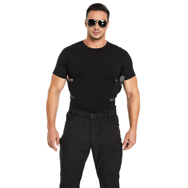 Men‘s Concealed Carry Crew Neck Tee