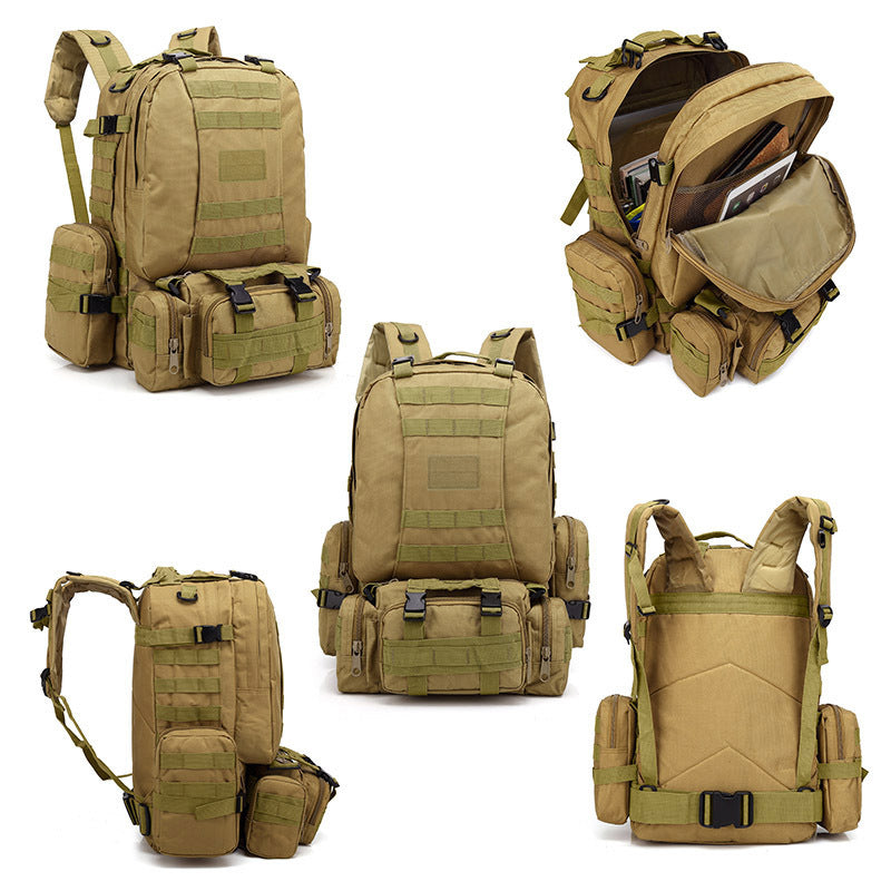 Multifunctional tactical mountaineering bag