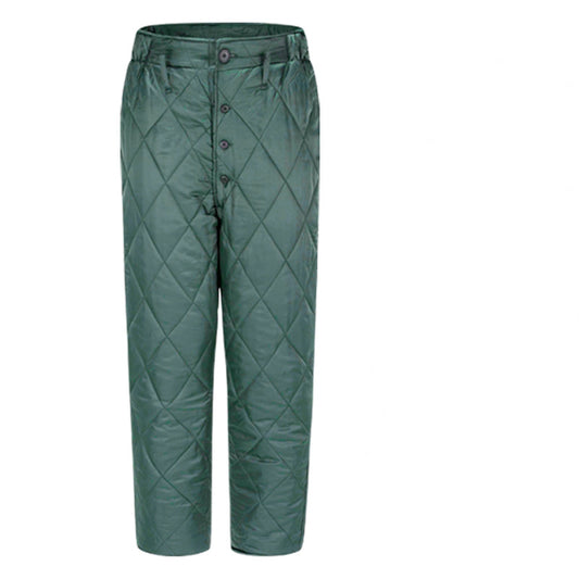 Genuine cold zone army green cotton trousers