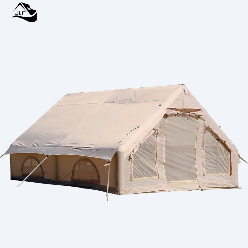 Outdoor camping inflatable tent